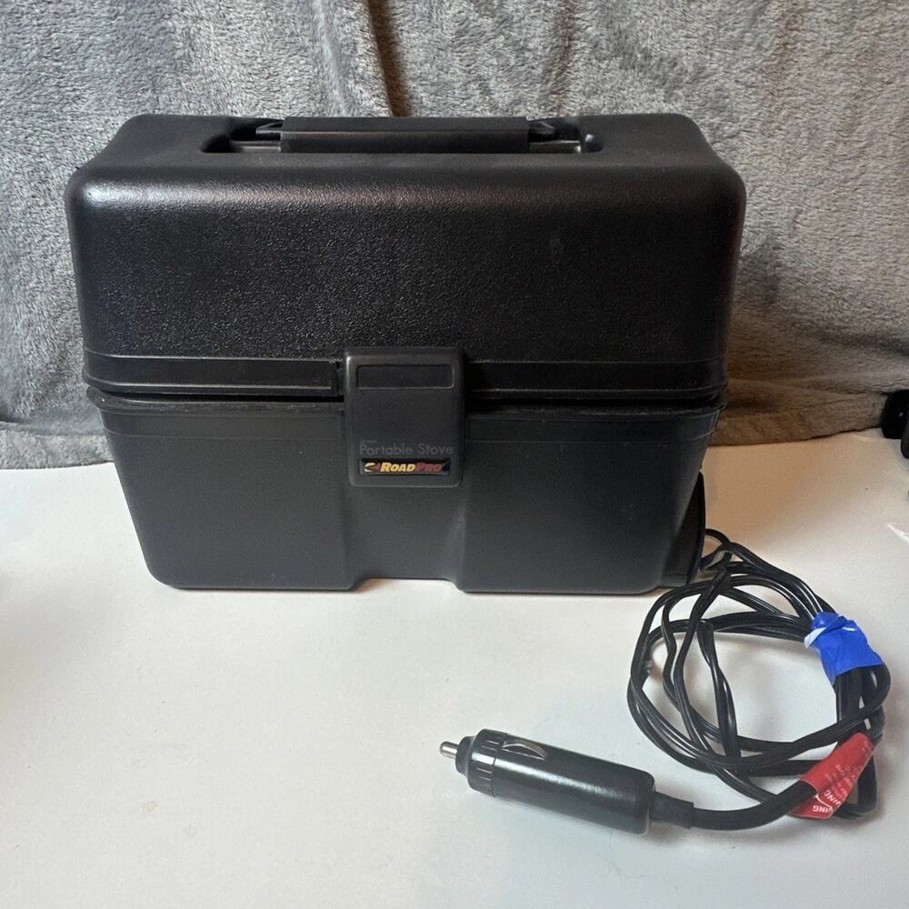 RoadPro RPSC-197 12-Volt Portable Stove Cook in Car RV Camper Truckers. Works!‎